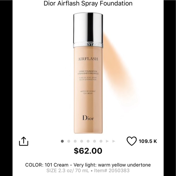 dior airflash 101